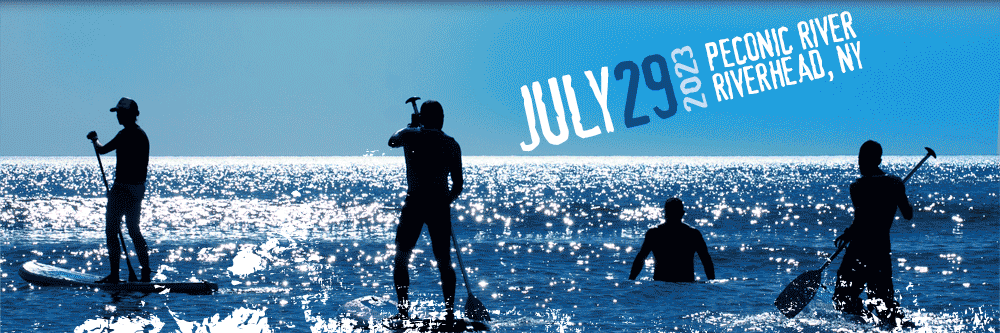 Paddle Surfers graphic for July 29 Paddle Battle in Riverhead